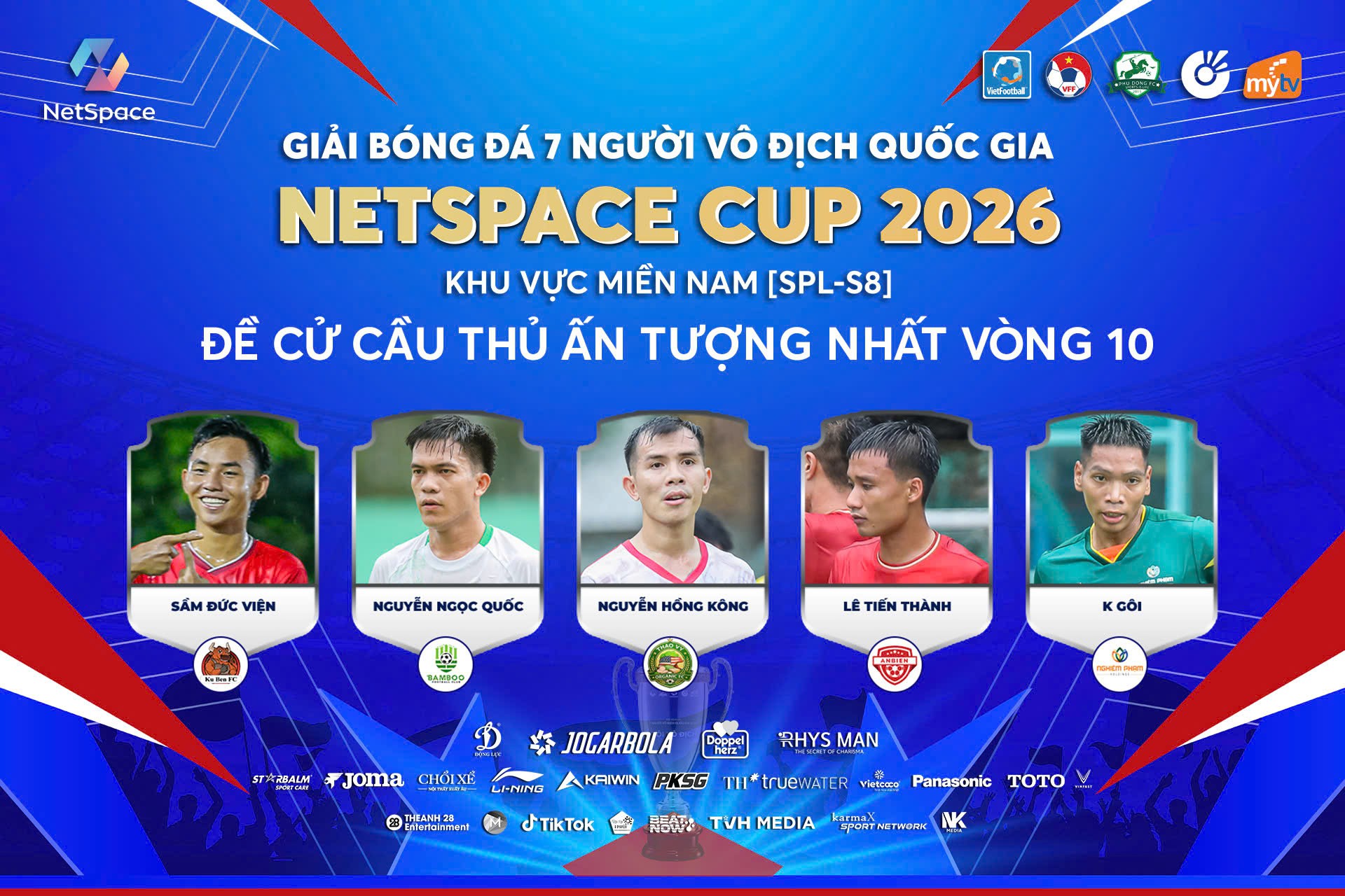 Bình chọn cầu thủ ấn tượng vòng 10 SPL-S8